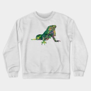 PSYCHEDELIC IGUANA Crewneck Sweatshirt